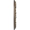 Ekena Millwork Ribbon with Bow Ceiling Medallion (Canopies up to 7 1/2"), 12 1/4"OD x 7 1/2"ID x 7/8"P, Warm Silver CM12RIWSS - alternate 4